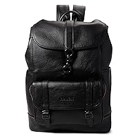 Coach Men's Carriage Backpack, Black, One Size