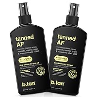 Intensifier Deep Dry Spray Tanning Oil | Get a Faster, Darker Sun Tan From Tan Accelerating Actives, Packed with Ultra Moisturizing Oils to Keep Skin Hydrated, Vegan, 8 Fl Oz, 3 Pack