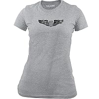 Women's Air Force Pilot Badge Subded T-Shirt
