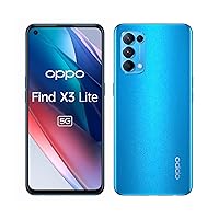 Oppo Find X3 Lite CPH2145 128GB 8GB RAM Factory Unlocked (GSM Only | No CDMA - not Compatible with Verizon/Sprint) Global - Blue