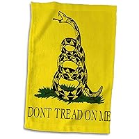 3D Rose Dont Tread On Me Hand/Sports Towel, 15 x 22