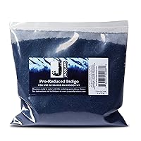 Jacquard Indigo Dye - 8 Oz Pre Reduced Indigo - Create Your Own Shibori Bag, Indigo Macrame, Indigo Dye Pillow, and More - Blue Dye Fabric