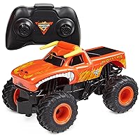 Monster Jam, Official El Toro Loco Remote Control Monster Truck for Boys and Girls, 1:24 Scale, 2.4 GHz, Kids Toys for Ages 4-6+