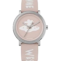 Vivienne Westwood Ladbroke Womens Quartz Watch with Light Pink Dial & Light Pale Pink Leather Strap VV253LPKLPK, Light Pink, VV253LPKLPK-AMZUK