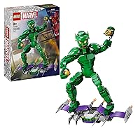 LEGO Marvel Green Jester Buildable Figure Toy Boys Girls Age 8+ Superhero Fans Birthday Gift Idea and Nursery Decoration 76284