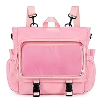 STEAMEDBUN Kawaii Backpack for School，Cute Backpack for Teen Girls，Aesthetic Ita Backpack with Insert