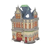 Department 56 Christmas in The City Village Engine Company 31 Firehouse Lit Building, 8.9 Inch, Multicolor