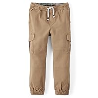 Gymboree Baby Boys' and Toddler Woven Pull on Cargo Jogger Pants