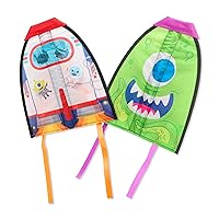 Chuckle & Roar - Thumb Kites - Fun and Energetic Kite Launching - Launch Kites Using Your Thumb - Durable Rubber Toy Launcher - Ages 5 and up