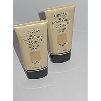 Revlon New Complexion Even Out Makeup Oi-Free SPF 20 (MEDIUM BEIGE)