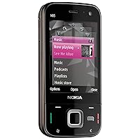 Nokia N85 Unlocked Phone with 5 MP Camera, 3G, GPS, MP3/Video Player, and MicroSD Slot--U.S. Version with Warranty (Black)