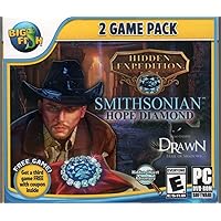 Hidden Expedition SMITHSONIAN HOPE DIAMOND + DRAWN: TRAIL OF SHADOWS + BONUS GAME! Hidden Object