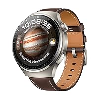 HUAWEI Watch 4 Pro Smart watch - eSIM Watch with Cellular Calling and Sapphire Glass - Fitness Tracker and Health Monitor with ECG and SPo2 Monitoring - Compatible with Android and iOs - 46MM Brown
