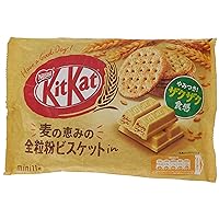 Nestlé KitKat Mini Whole Wheat Biscuits in 11 pcs Japan Import