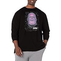 Marvel Big & Tall Thanos Men's Tops Short Sleeve Tee Shirt