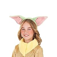 Star Wars Girls Grogu Ears Headband, Halloween Costume Accessory for Children, Kids - Officially Licensed