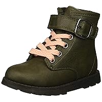 Carter's Girl's Cory2 Olive Combat Boot