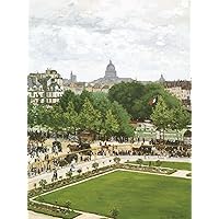 Garden of The Princess-Monet - Canvas OR FINE Print Wall Art
