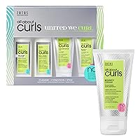 All About Curls Essential Moisture Starter Kit | 4-Piece Set | Cleanse, Condition, Moisturize, Define | All Curly Hair Types