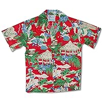 RJC Boys Hawaiian Santa More Beach Fun Shirt