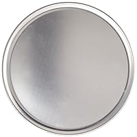 New Star Foodservice 50813 Restaurant-Grade Aluminum Pizza Pan, Baking Tray, Coupe Style, 12-Inch