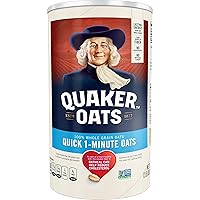 Oats Quick 1-Minute (100% Natural Whole Grain) 42oz - Quantity 2