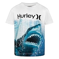 Hurley Boys' UPF 50+ Rash Guard Swim Shirt