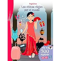 Pegatinas - Las chicas viajan por el mundo (Spanish Edition)
