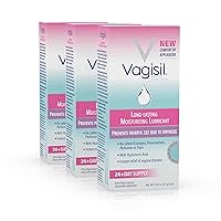 Prohydrate Internal Vaginal Moisturizer, Gel & Lubricant for Women, Gynecologist Tested, 8 Count, Pack of 3 (24 Total Applicators)