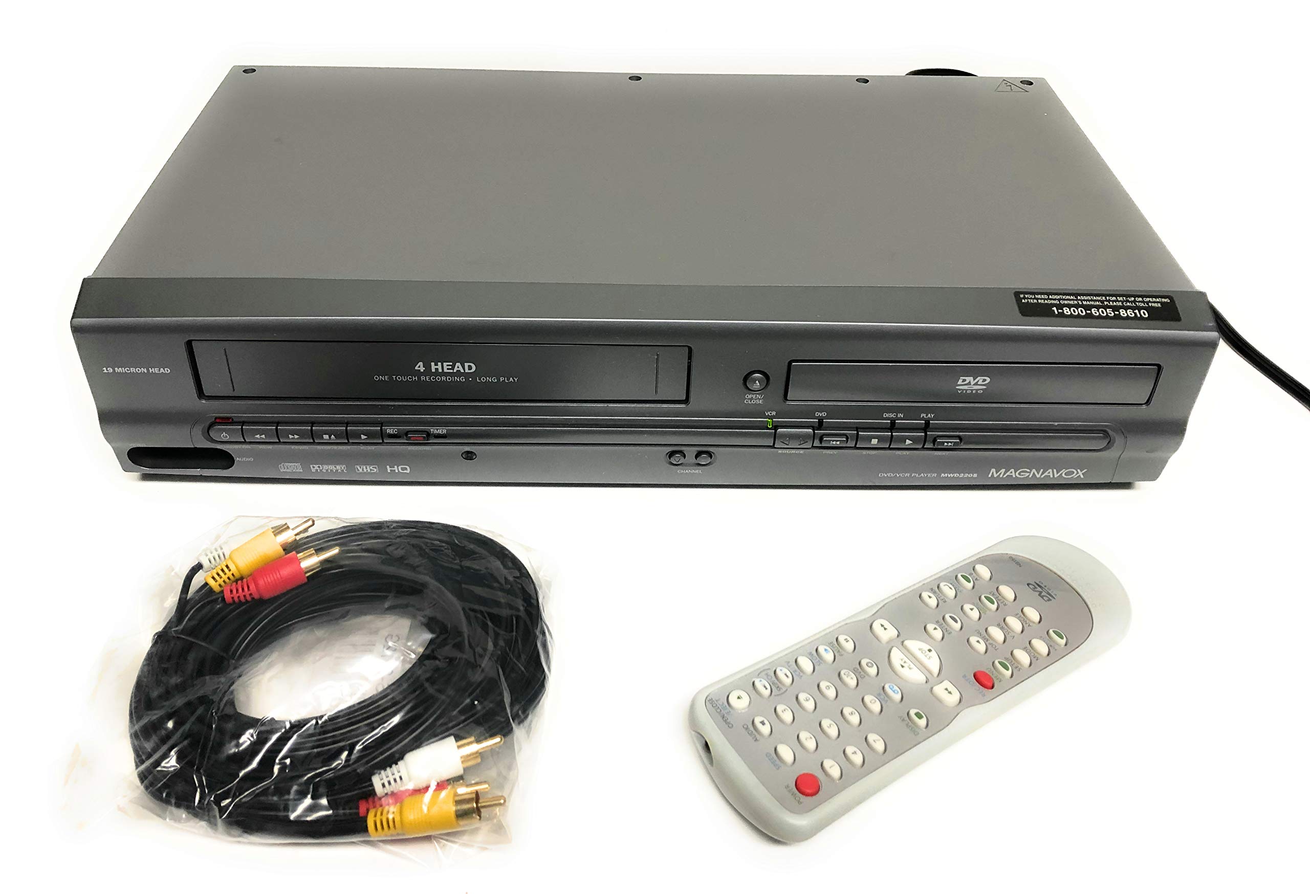Magnavox MWD2205 DVD/VCR Combination Player