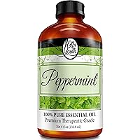 Oil of Youth Essential Oils 8oz - Peppermint Essential Oil - 8 Fluid Ounces