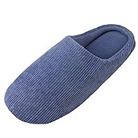 Knixmax Room Shoes, Women's Slippers, Men's, Room Shoes, Indoor Shoes, Silent, Lightweight, Washable Slippers