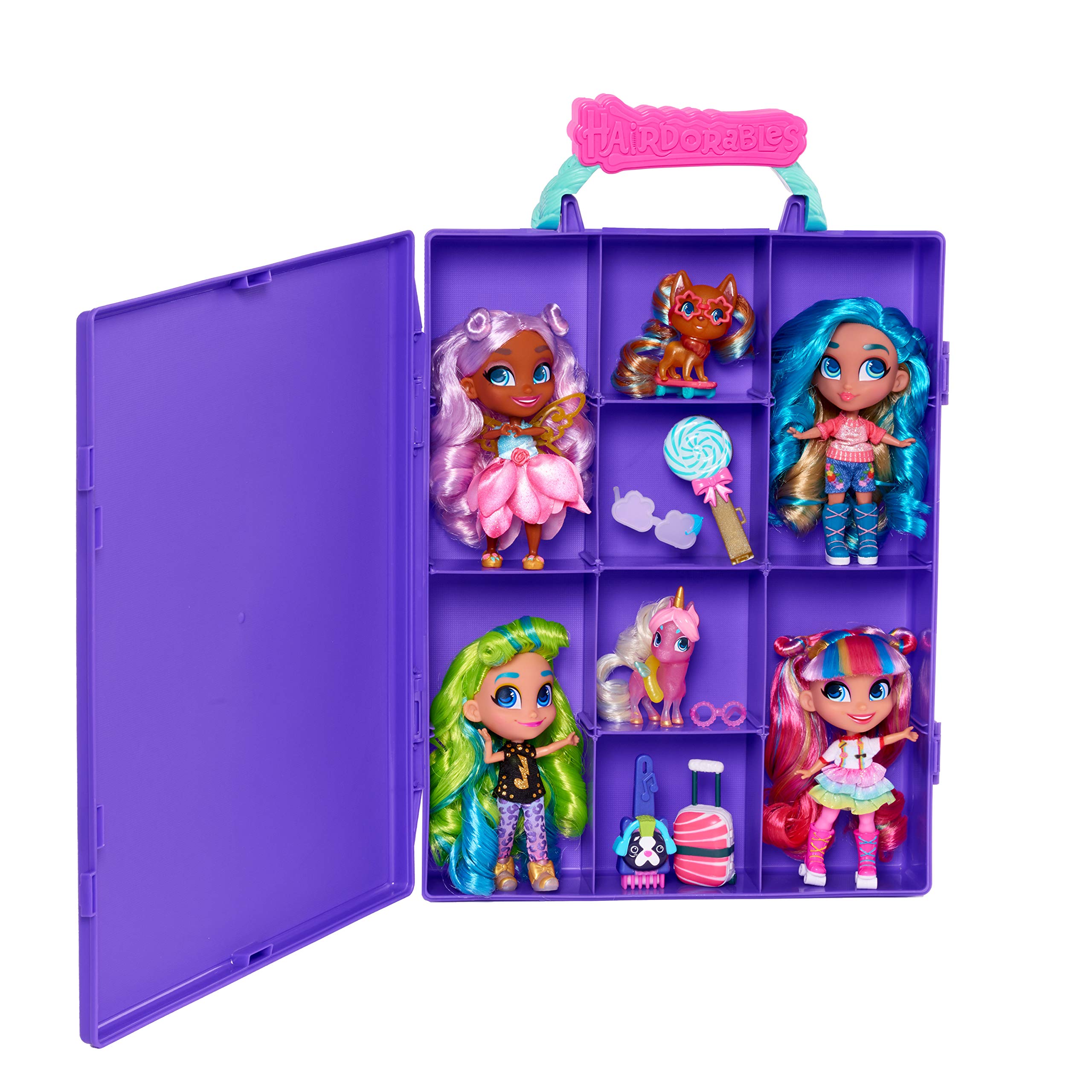 Hairdorables Storage Case, Kids Toys for Ages 3 Up, Gifts and Presents by Just Play