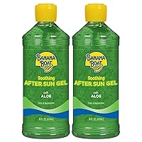 Soothing After Sun Gel with Aloe Twin Pack | After Sun Care Aloe Gel, After Sun Aloe, Sunburn Relief, 16oz each