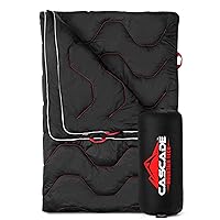 Cascade Mountain Tech Camping Blanket - Lightweight Outdoor Blanket for Camping, Picnics, Concerts, and Travel - 72