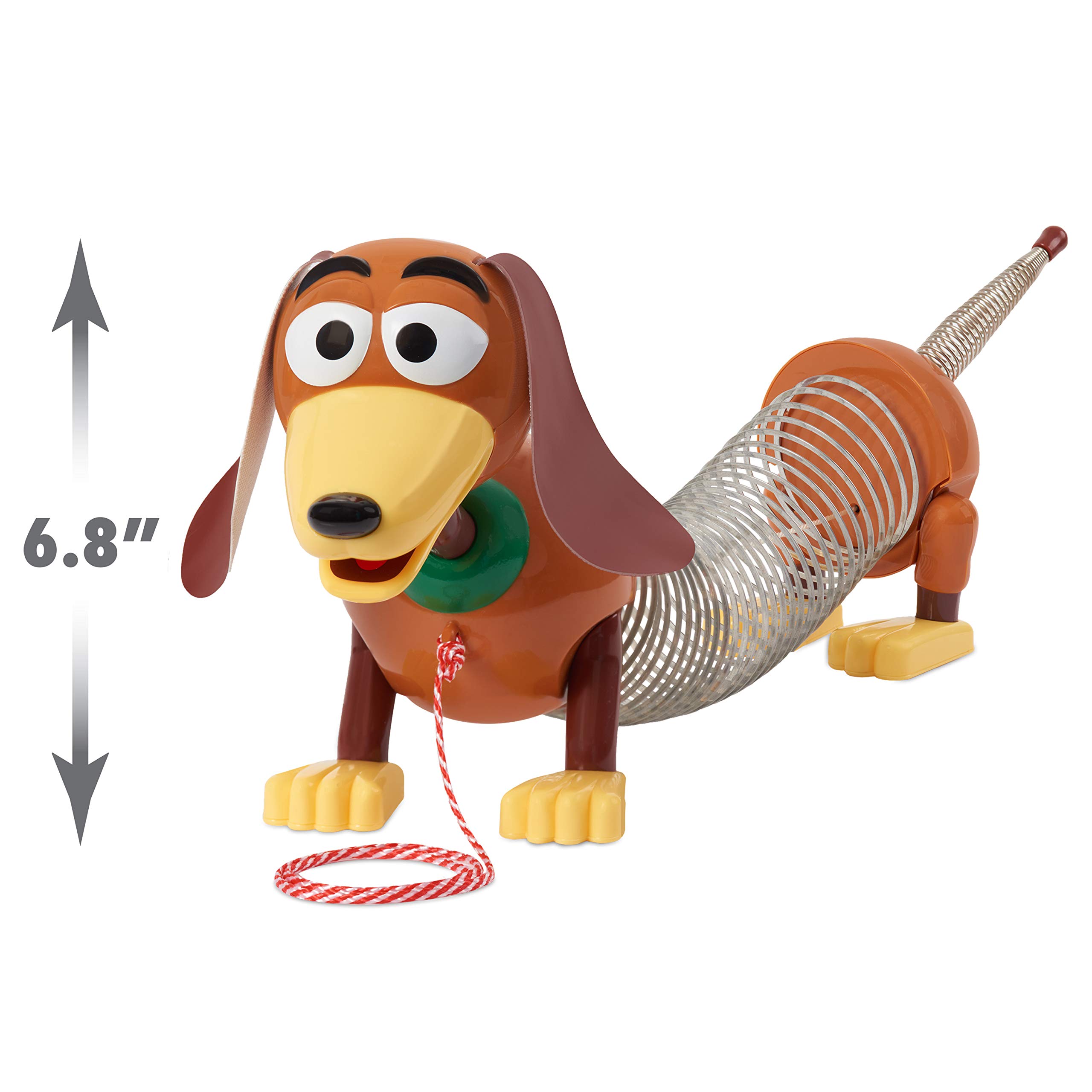 Disney•Pixar's Toy Story Slinky Dog Pull Toy, Walking Spring Toy for Boys and Girls, Officially Licensed Kids Toys for Ages 18 Month, Gifts and Presents by Just Play