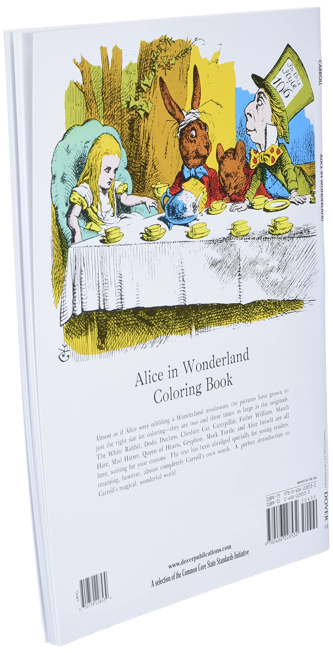 Alice in Wonderland Coloring Book (Dover Classic Stories Coloring Book)