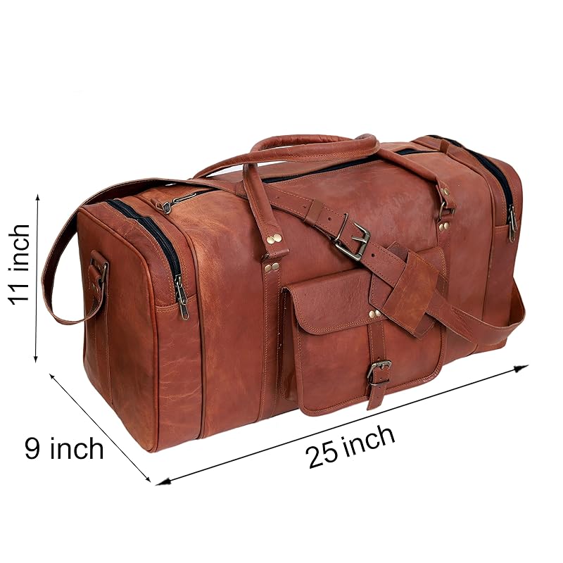 Leather World Duffle Bags : Buy Leather World 24 Inch Nylon Large Travel  Duffel Men Luggage Bag Women Online | Nykaa Fashion