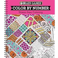 Brain Games - Color by Number: Stress-Free Coloring (Pink) Brain Games - Color by Number: Stress-Free Coloring (Pink) Spiral-bound