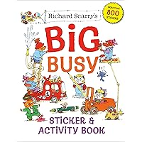 Richard Scarry's Big Busy Sticker & Activity Book Richard Scarry's Big Busy Sticker & Activity Book Paperback