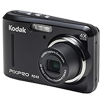 Kodak PIXPRO Friendly Zoom FZ43-BK 16MP Digital Camera with 4X Optical Zoom and 2.7