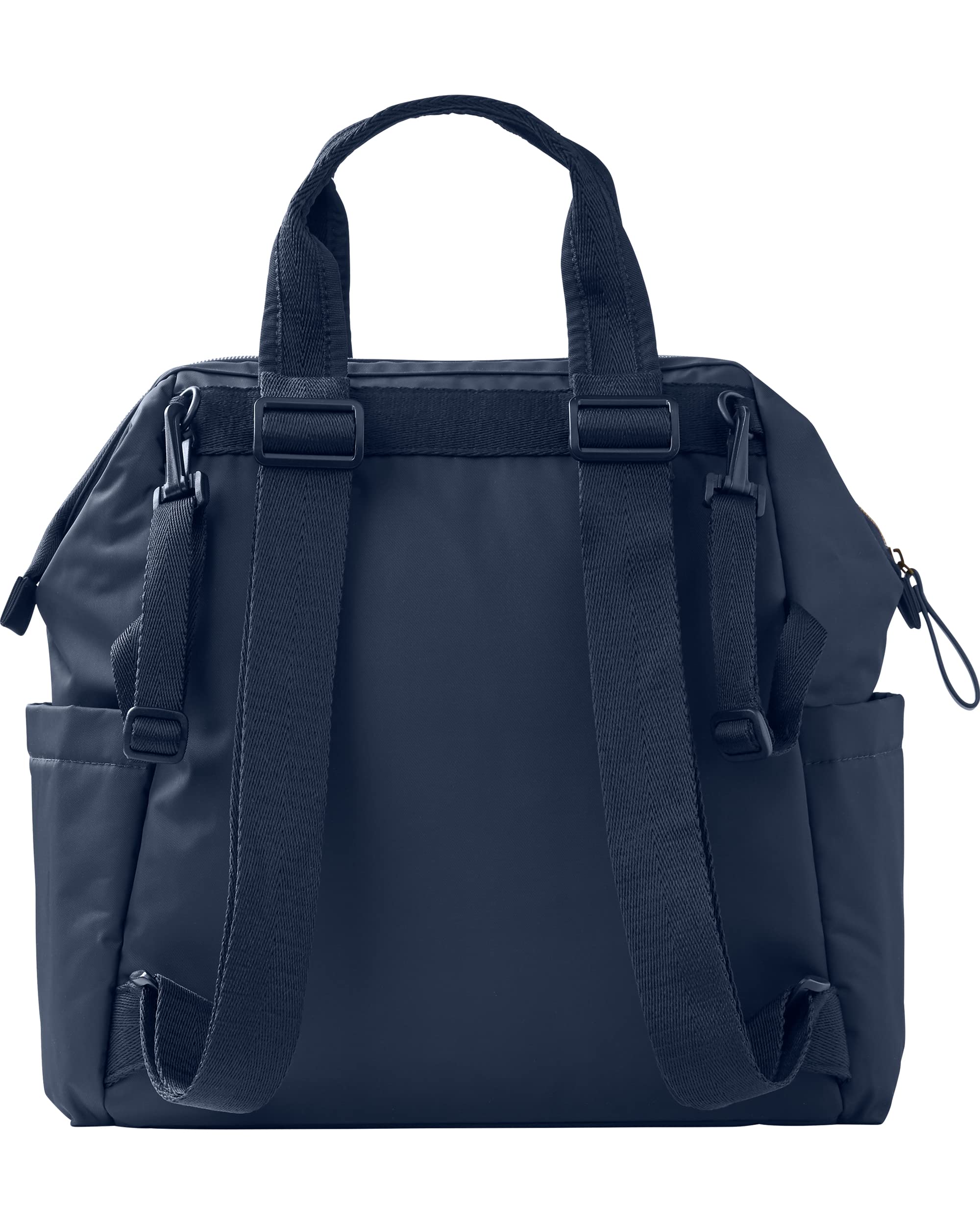 Skip Hop Diaper Bag Backpack: Mainframe Large Capacity Wide Open Structure with Changing Pad & Stroller Attachement, Midnight Navy
