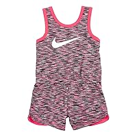 Nike Littler Girls Heathered Sport Essentials Romper