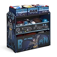 Delta Children Design & Store 6 Bin Toy Storage Organizer, Batman