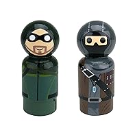 DC Comics Live Action TV Arrow Pin Mate Wooden Figure (Pack of 24)