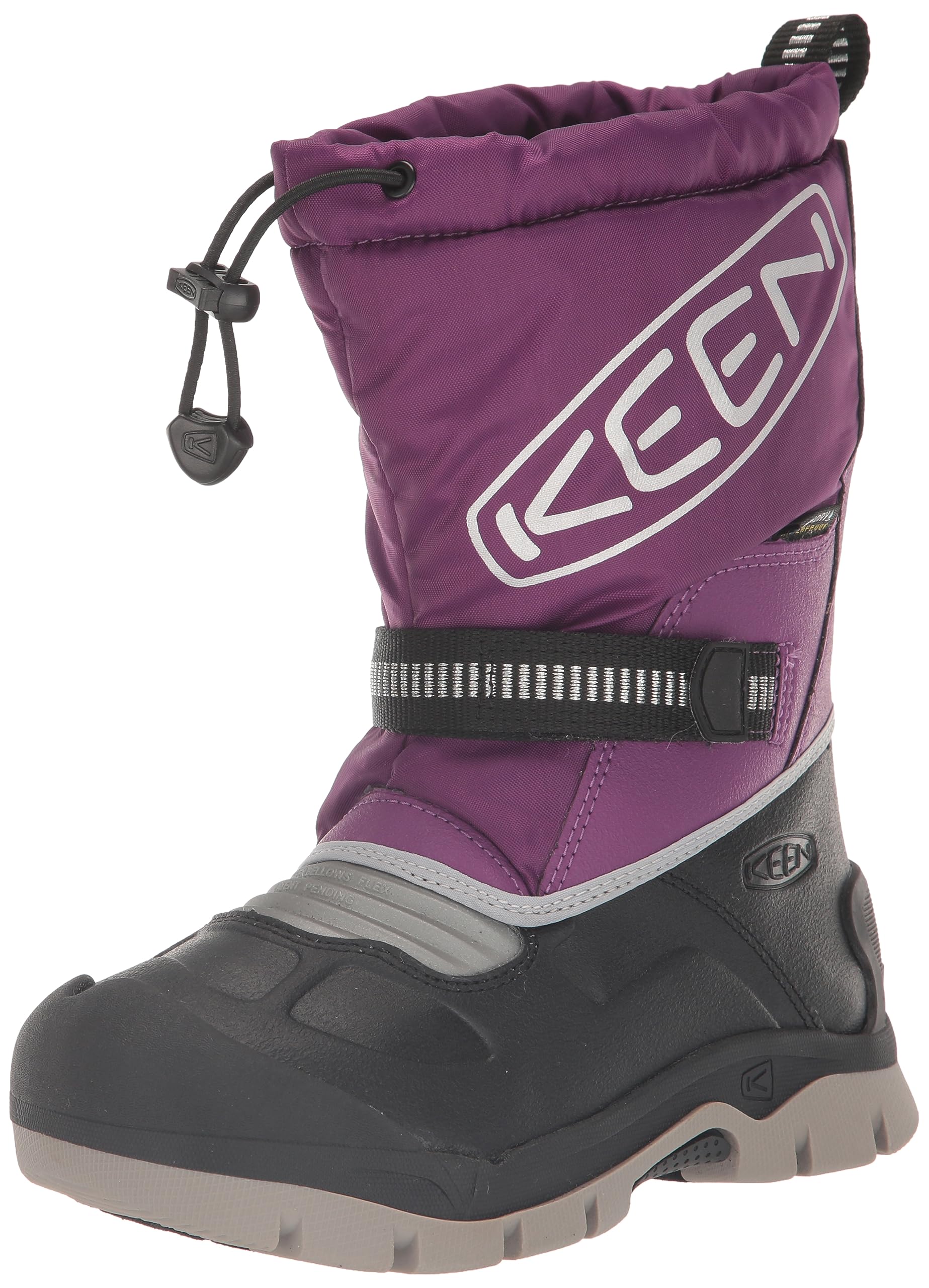 KEEN Unisex-Child Snow Troll Insulated Waterproof Pull on Winter Boots