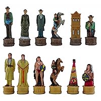 American West Chessmen, Cowboys & Indians