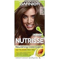 Nutrisse Nourishing Hair Color Creme, 51 Medium Ash Brown (Cool Tea) (Packaging May Vary)