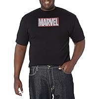 Marvel Big & Tall Classic Comic Strips Men's Tops Short Sleeve Tee Shirt