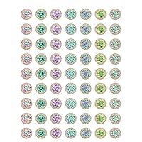 Teacher Created Resources Rustic Bloom Succulents Mini Stickers, Pack of 378